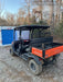 2021 Kubota RTV-X1140W-H Plastic Canopy, Windshield Acrylic Clear, LED Strobe Light, Wire Harness Kit, Back up Alarm
