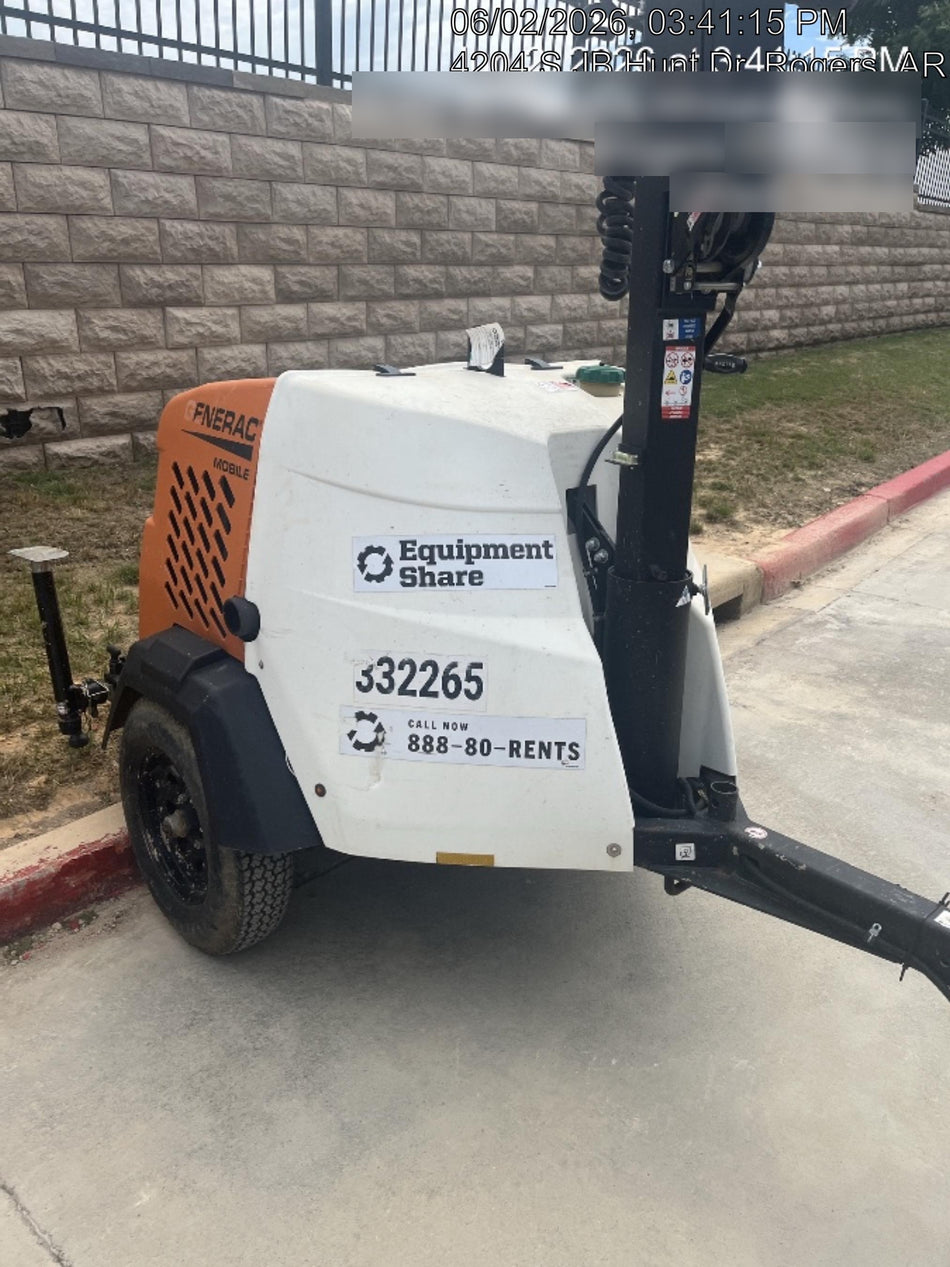 2023 Generac MLT2 Diesel, Flex Switch 120V Input, Powerzone Controller, (4) 320W LED Lights, 4kW Generator, 39.9 Gal Fuel Tank, 2" Ball, T3