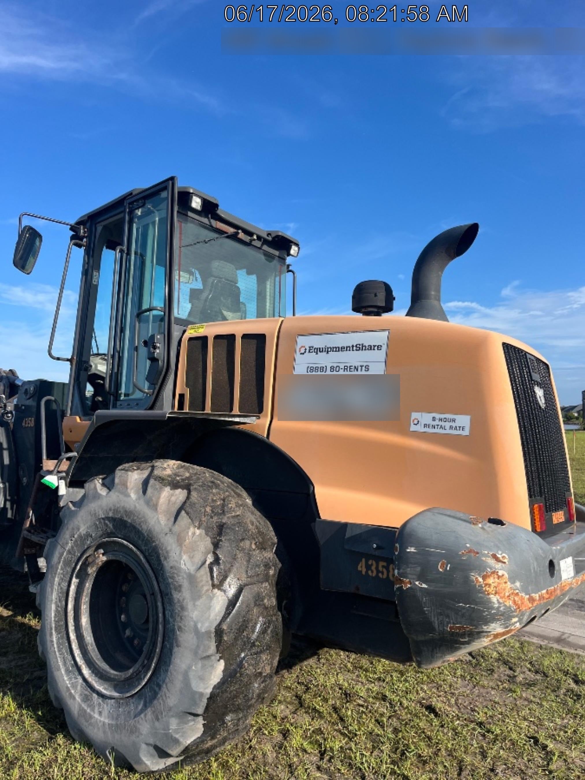 2018 CASE 821G