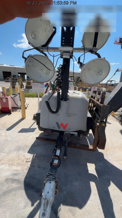 2018 Wacker Neuson LTV6L-MH Wacker Neuson LTV6L Mobile Light Tower w/Fuel Level Sensor Installed