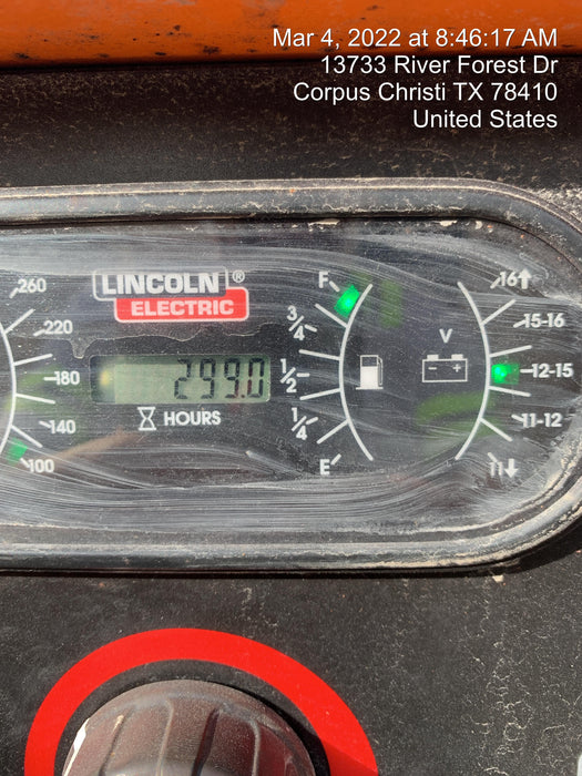 2021 Lincoln Electric Vantage 549X Ready Pak 3, ORANGE (includes trailer, cable rack, fender light kit)