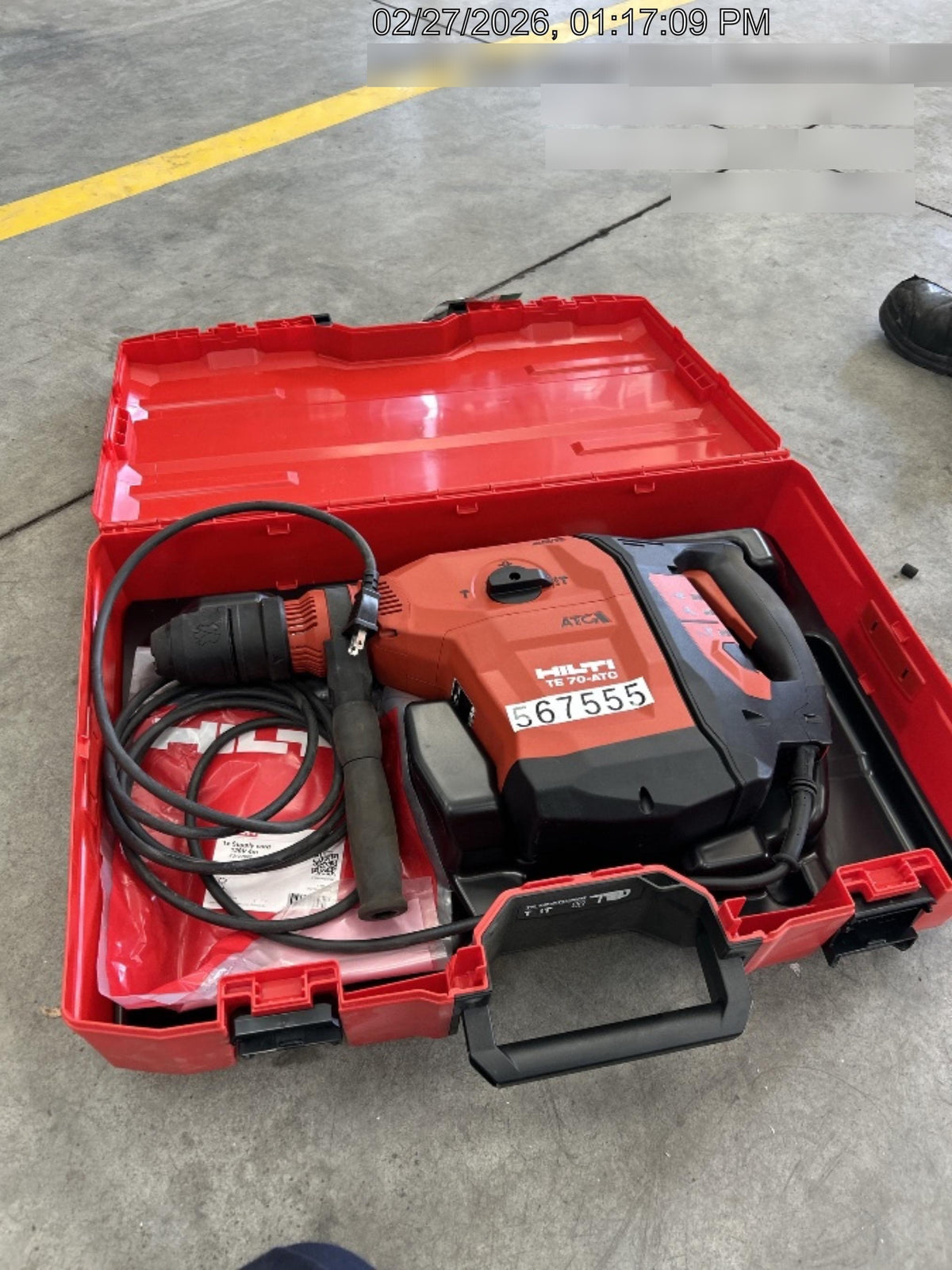 2025 HILTI TE 70-ATC/AVR