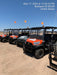 2022 Kubota RTV-X1140W-H Plastic Canopy, Windshield Acrylic Clear, LED Strobe Light, Wire Harness Kit, Back up Alarm