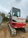 2020 Takeuchi TB250-2C Cab/Heat/Air, Rubber Tracks, Manual TAG QC