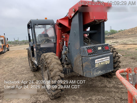 2018 Manitou MTA10055 MTA10055 - 120 HP T4, Canopy, Worklights/Strobe, Beacon, 66" Carriage, 60" Forks, Solid Tires, Lift Hook, Aux Hydraulics