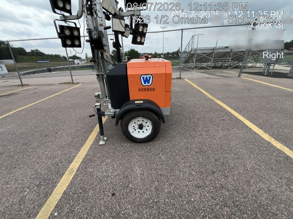 2024 Wanco WLTT-4MM4K Diesel, Deep Sea Controller, Shore Power Plug, Auto Start, (4) 350W LED Floodlights, 4kW Generator, 60 Gal Fuel Tank, 2" Ball, T3