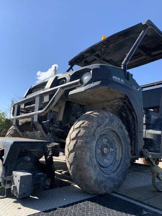 2019 Kawasaki Mule PRO-DXT Standard Options, Backup Alarm, Beacon, Plastic Hard Top, Poly Windshield, Horn Kit