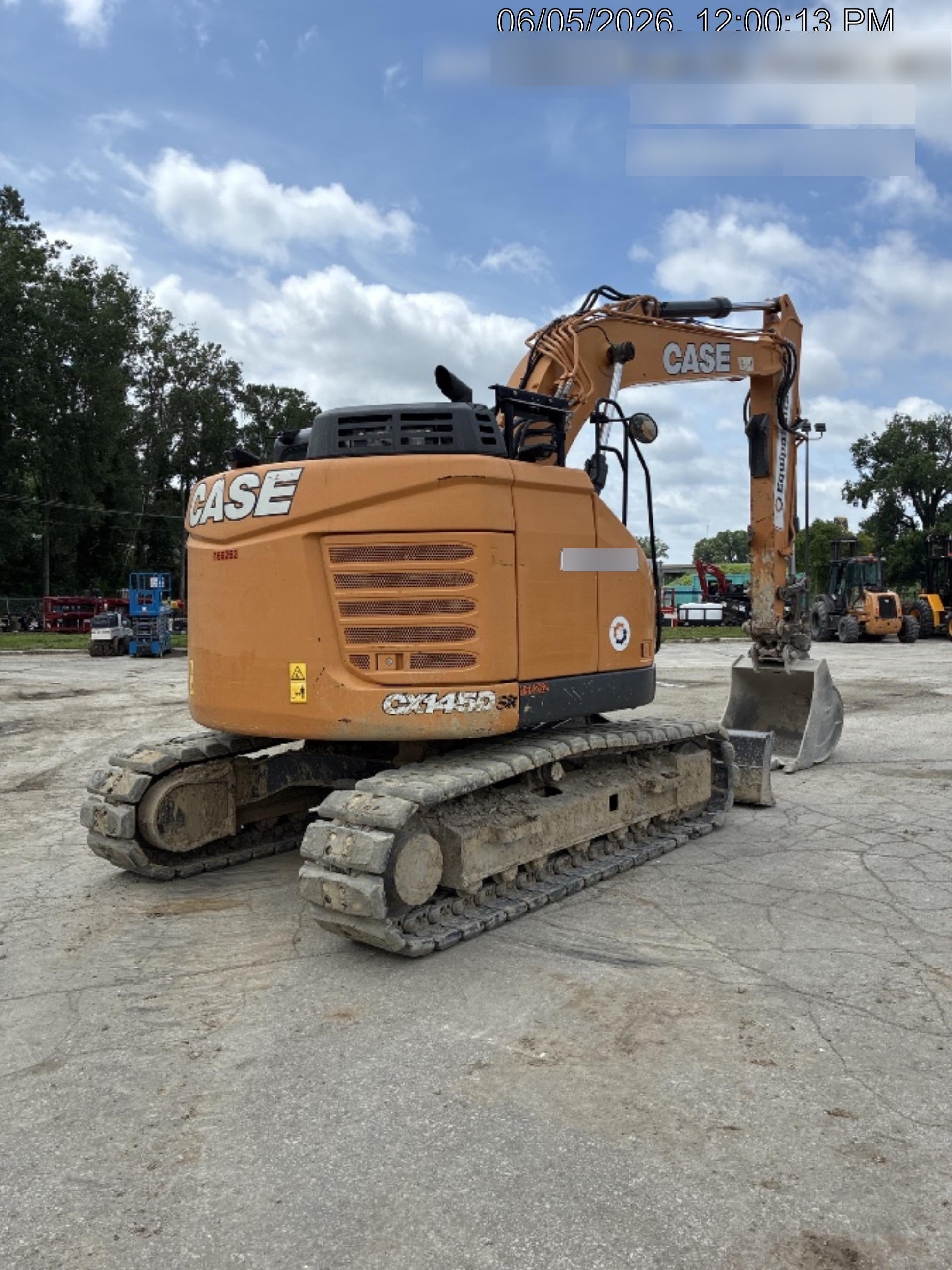 2021 CASE CX145D SR
