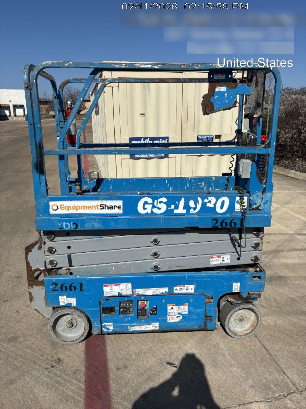 2017 Genie GS-1930 Genie GS1930 Scissor Lift