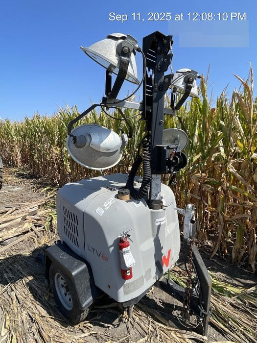 2019 Wacker Neuson LTV6L-MH Wacker Neuson LTV6L Mobile Light Tower w/Fuel Level Sensor Installed