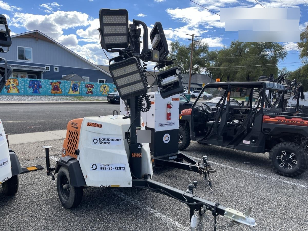 2023 Generac MLT2 Diesel, Flex Switch 120V Input, Powerzone Controller, (4) 320W LED Lights, 4kW Generator, 39.9 Gal Fuel Tank, 2" Ball, T3