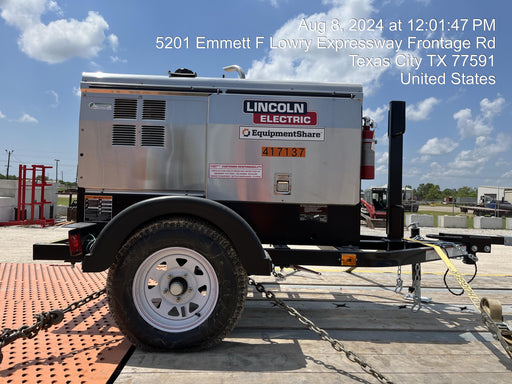 2024 Lincoln Electric LE400 Kubota V1505, Trlr, Cable Rack, Light Kit, ES Decals, T3