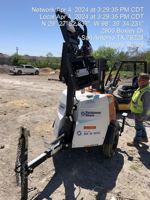 2024 Generac MLT2 Diesel, Flex Switch 120V Input, Powerzone Controller, 
(4) 320W LED Lights, 4kW Generator, 39.9 Gal Fuel Tank, 2" Ball, T3