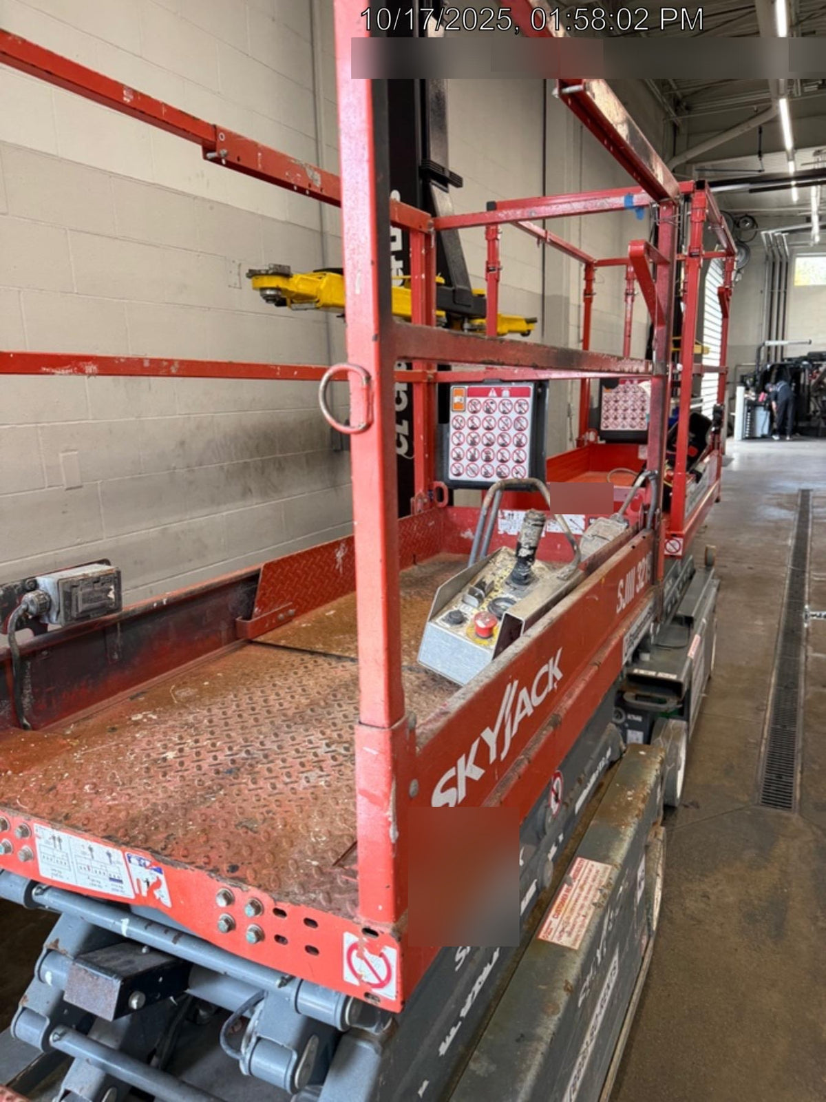 2018 Skyjack SJIII-3219 Standard Rental Specs