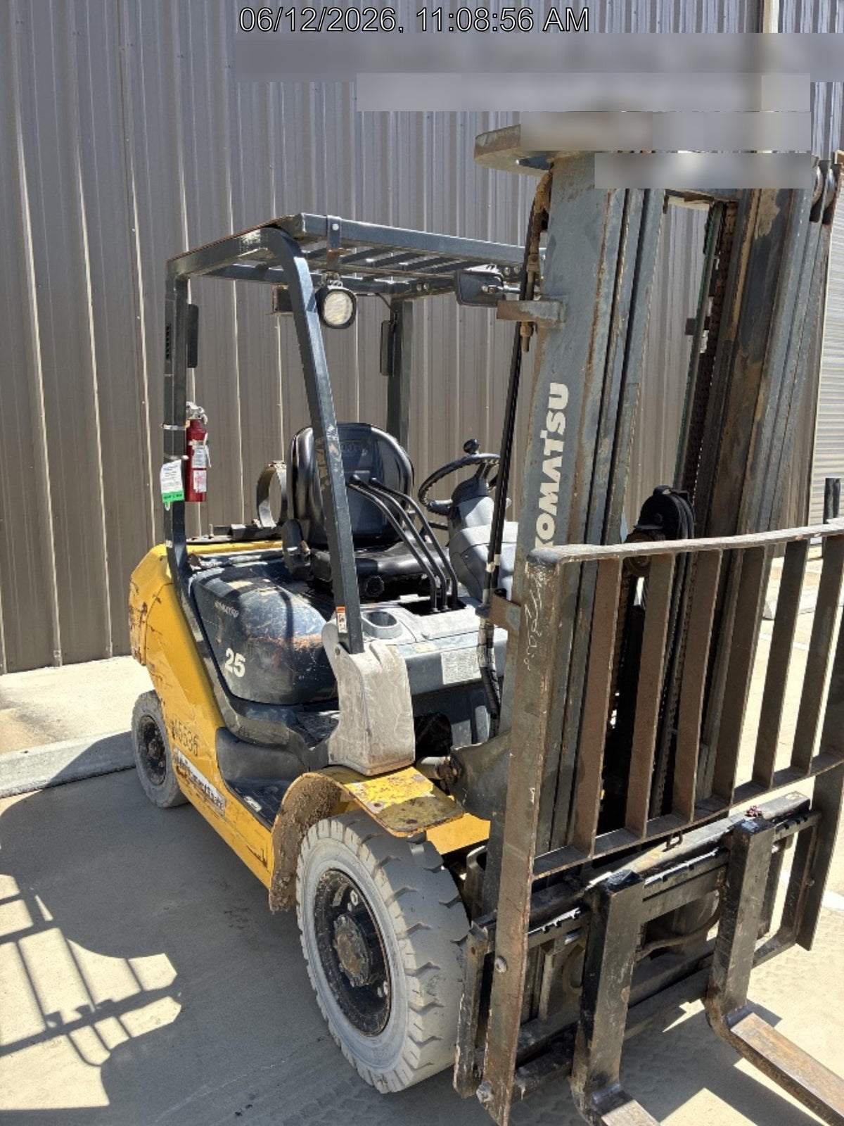 2019 KOMATSU FG25T-16