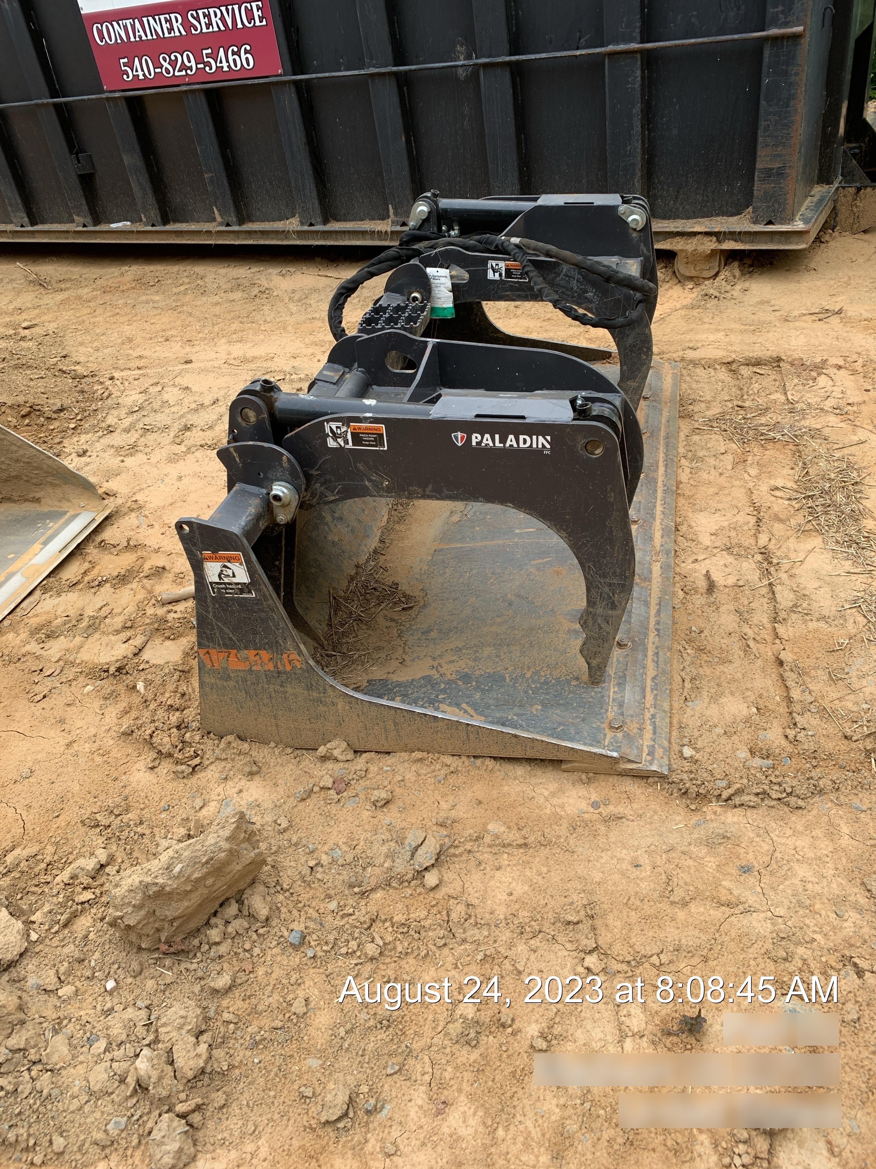 2021 PALADIN UTILITY GRAPPLE 11876-0022