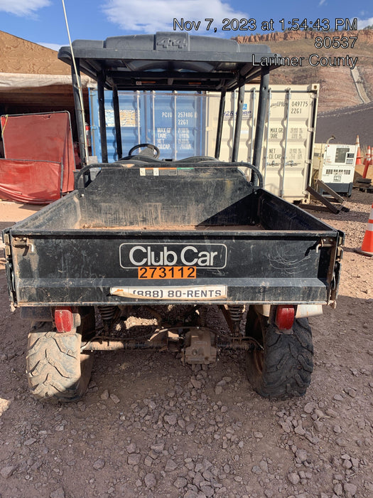 2023 Club Car CA1700D Canopy, Diesel, 4 Passenger