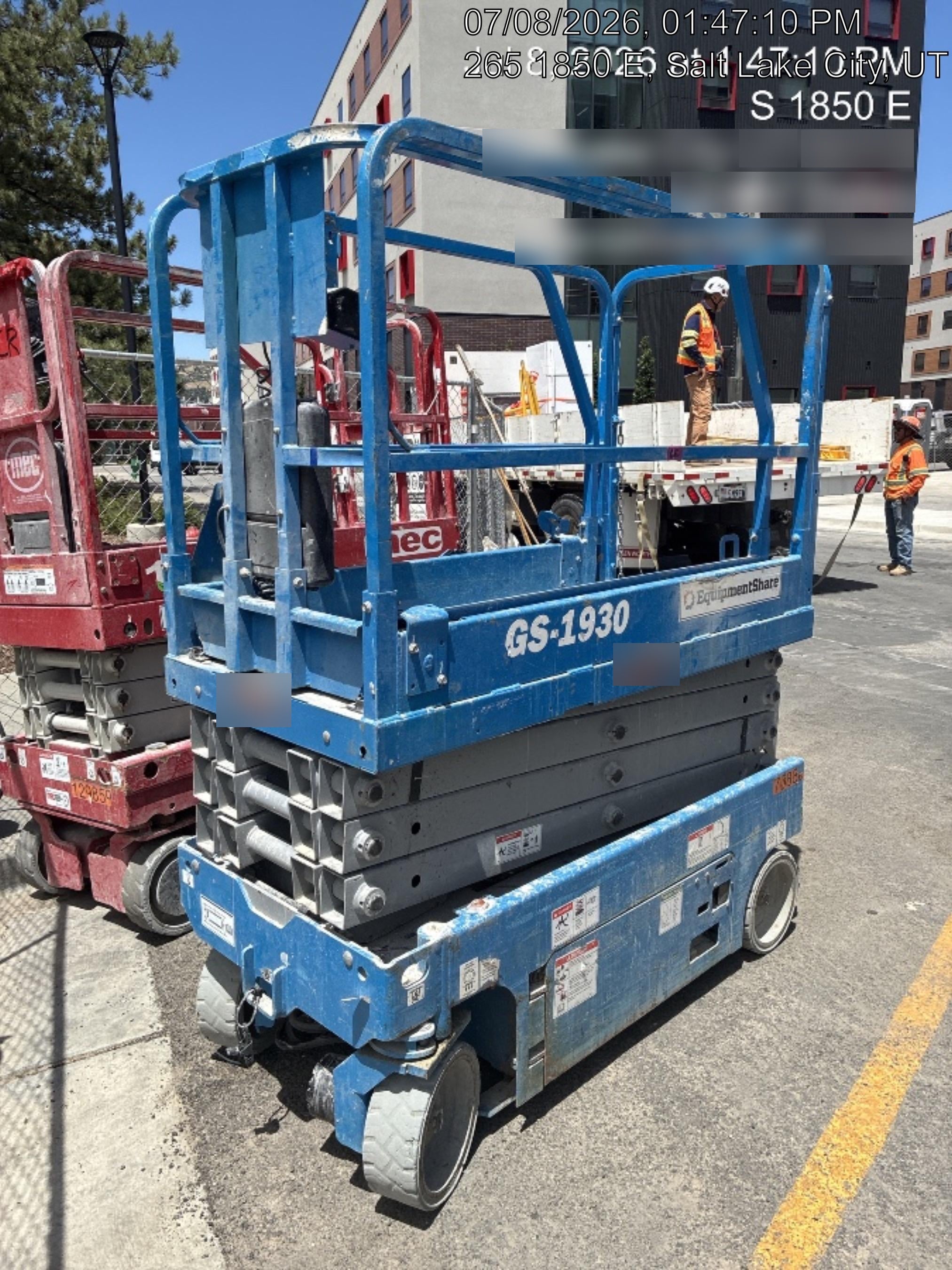 2020 Genie GS-1930 Fixed rails with chain entry gate - Pre A92.20