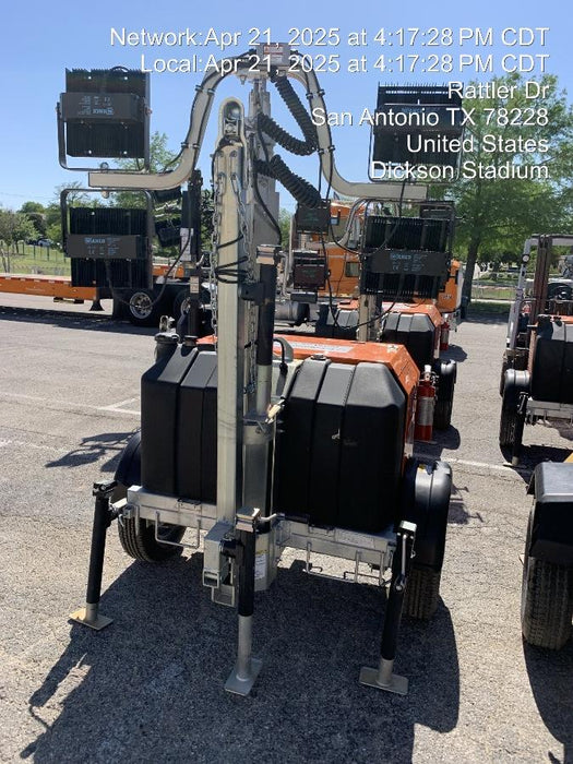 2024 Wanco WLTT-4MM4K Diesel, Deep Sea Controller, Shore Power Plug, Auto Start, (4) 350W LED Floodlights, 4kW Generator, 60 Gal Fuel Tank, 2" Ball, T3