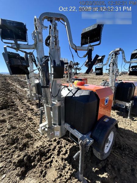 2023 Wanco WLTT-4MM4K Diesel, Deep Sea Controller, Shore Power Plug, Auto Start, (4) 350W LED Floodlights, 4kW Generator, 60 Gal Fuel Tank, 2" Ball, T3