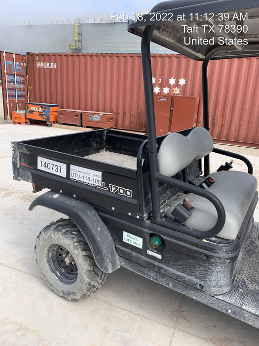 2021 Club Car CA1700D Canopy, Diesel, 4 Passenger