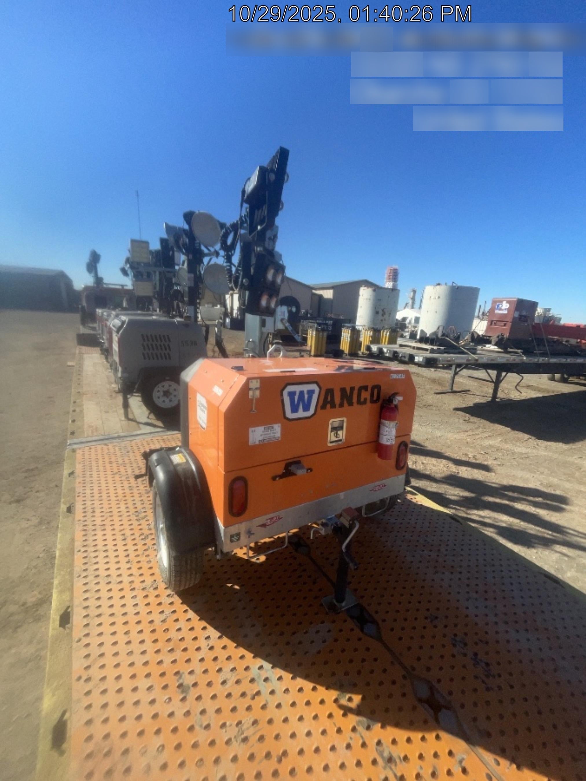 2024 Wanco WLTT-4MM4K Diesel, Deep Sea Controller, Shore Power Plug, Auto Start, (4) 350W LED Floodlights, 4kW Generator, 60 Gal Fuel Tank, 2" Ball, T3