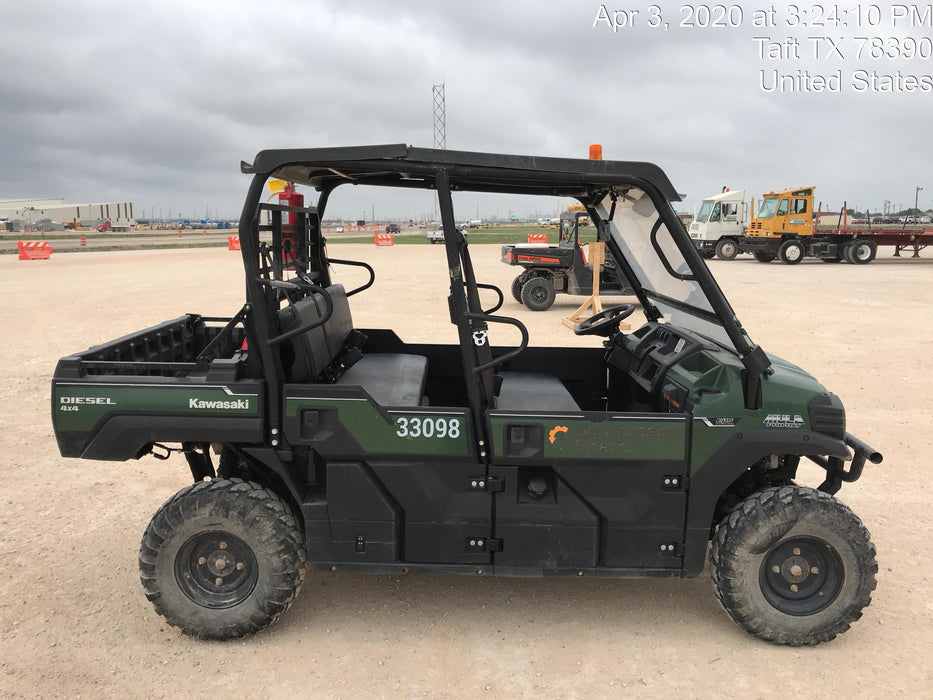 Kawasaki Mule PRO-DXT Movement Alarm, Beacon, Hard Top, ES Track Hardware