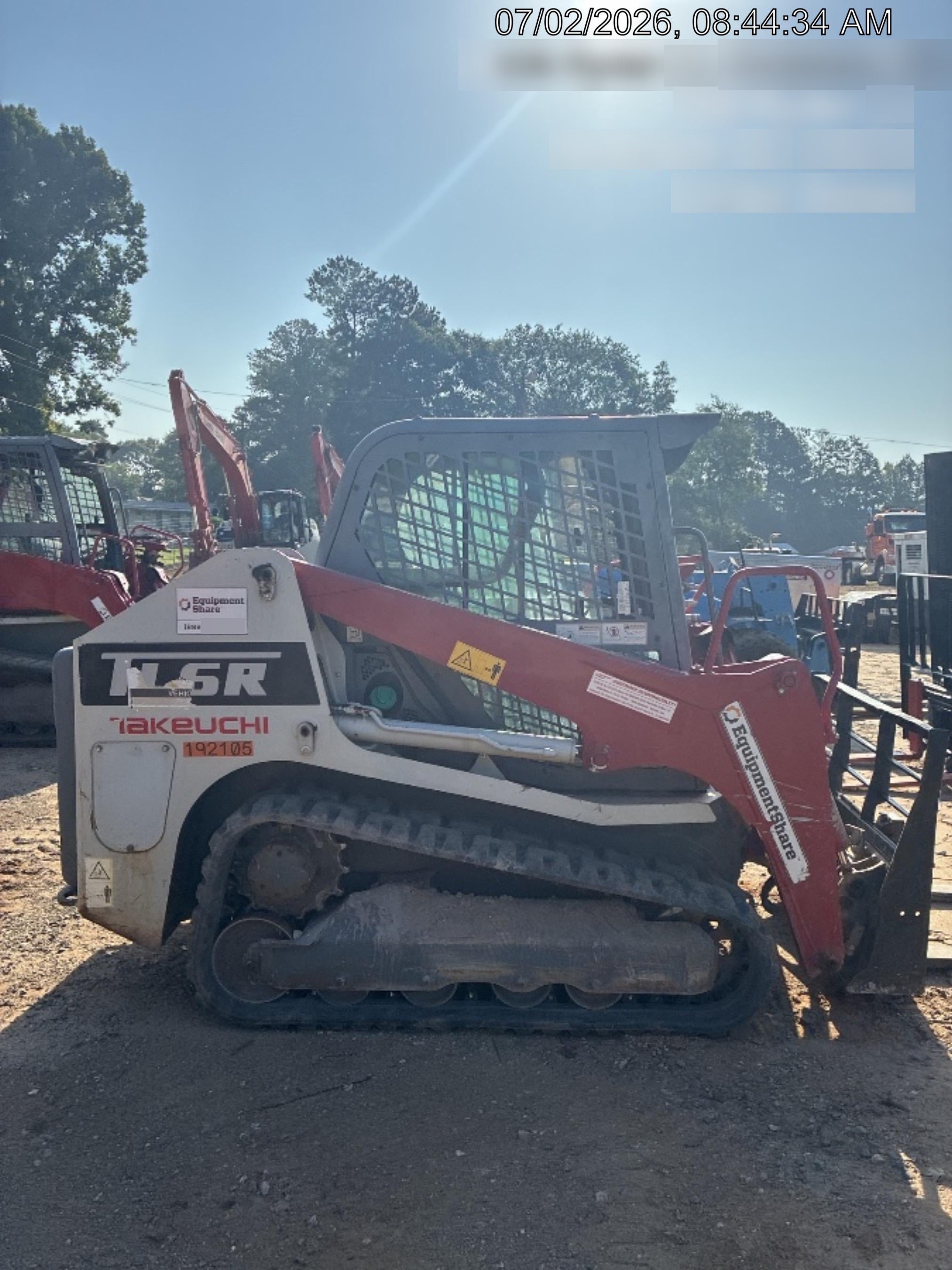 2021 TAKEUCHI TL6CR