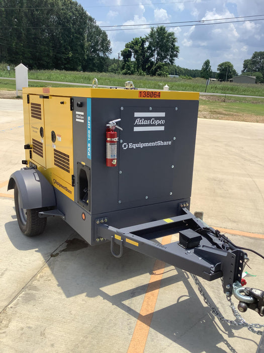 2021 ATLAS COPCO PAS 100 HF CS Enclosed