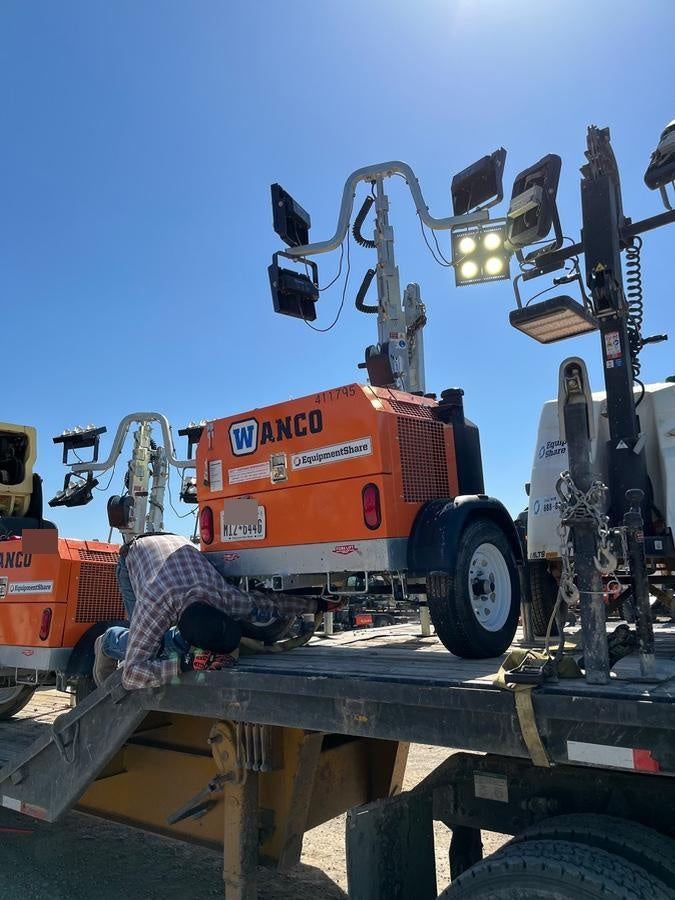 2024 Wanco WLTT-4MM4K Diesel, Deep Sea Controller, Shore Power Plug, Auto Start, (4) 350W LED Floodlights, 4kW Generator, 60 Gal Fuel Tank, 2" Ball, T3