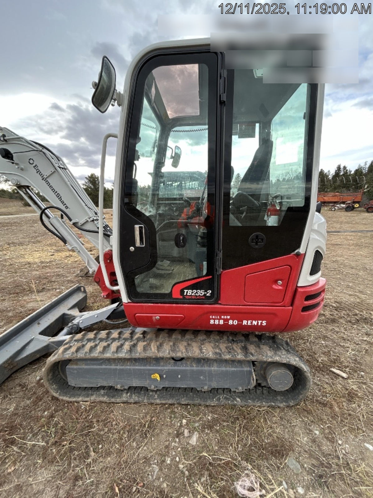 2025 TAKEUCHI TB235-2CR