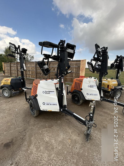 2023 Generac MLT2 Diesel, Flex Switch 120V Input, Powerzone Controller, (4) 320W LED Lights, 4kW Generator, 39.9 Gal Fuel Tank, 2" Ball, T3