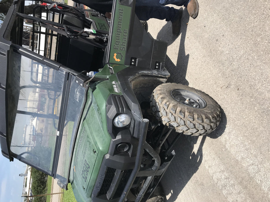 2019 Kawasaki Mule PRO-DXT Standard Options, Backup Alarm, Beacon, Plastic Hard Top, Poly Windshield, Horn Kit
