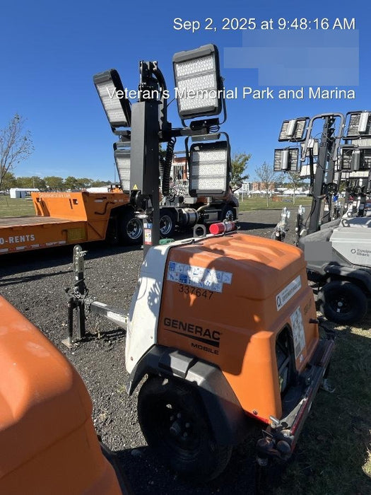 2023 Generac MLT2 Diesel, Flex Switch 120V Input, Powerzone Controller, (4) 320W LED Lights, 4kW Generator, 39.9 Gal Fuel Tank, 2" Ball, T3