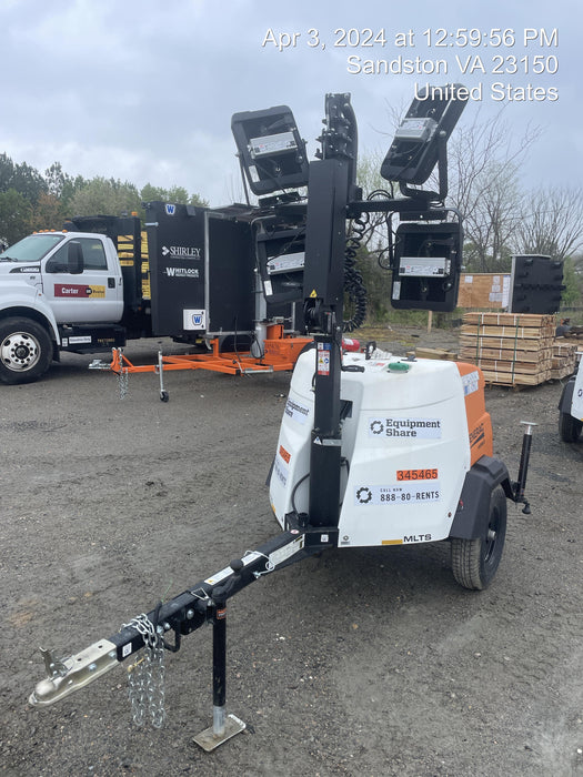 2023 Generac MLT2 Diesel, Flex Switch 120V Input, Powerzone Controller, (4) 320W LED Lights, 4kW Generator, 39.9 Gal Fuel Tank, 2" Ball, T3