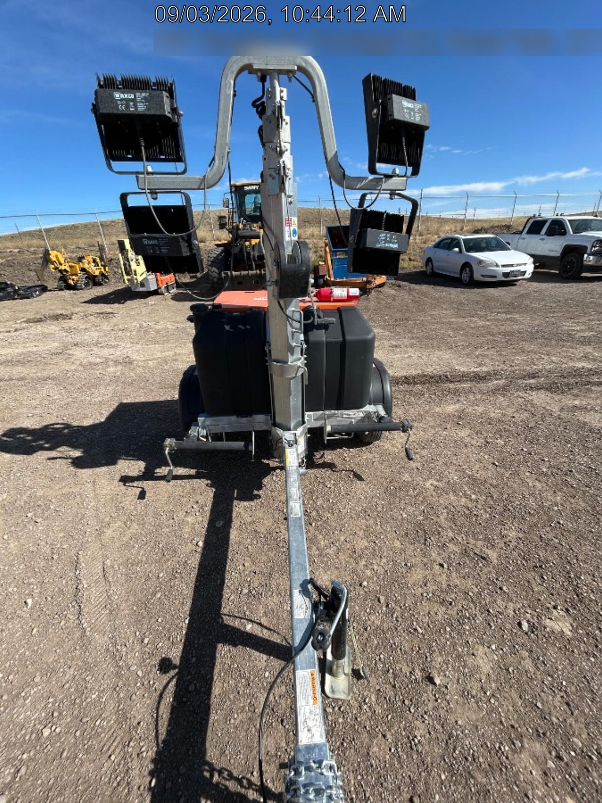 2024 Wanco WLTT-4MM4K Diesel, Deep Sea Controller, Shore Power Plug, Auto Start, (4) 350W LED Floodlights, 4kW Generator, 60 Gal Fuel Tank, 2" Ball, T3