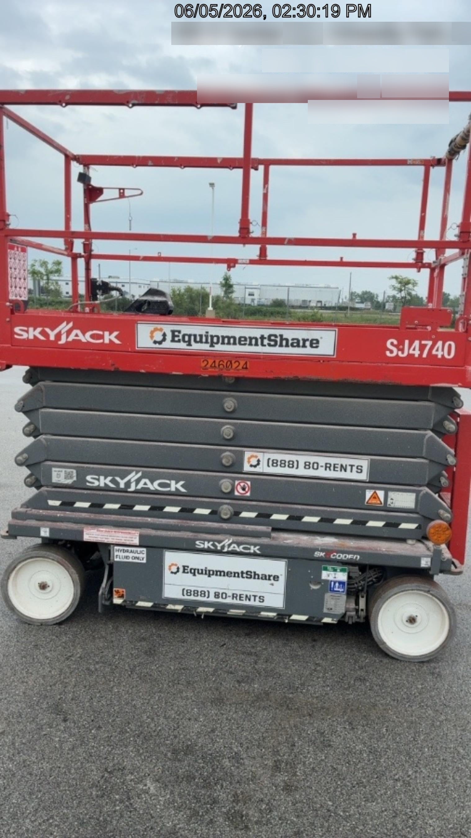 2022 SKYJACK SJ4740