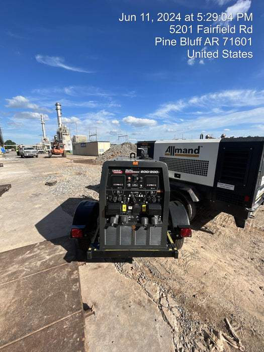 2024 Lincoln Electric Dual Maverick 200/200X Ready Pak 3, Includes Trailer, Cable Rack, Fender Light Kit K4382-1-RP3