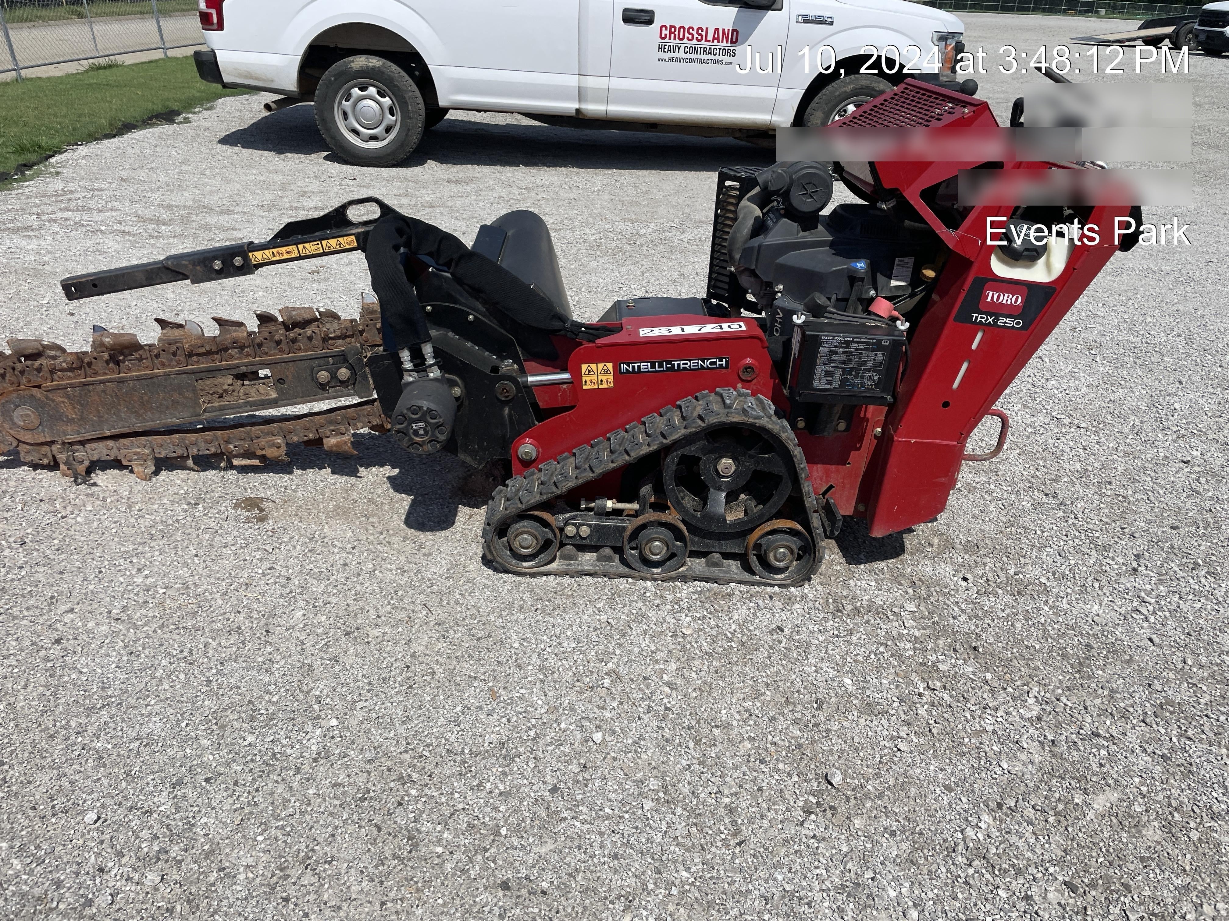 2022 TORO TRX-250
