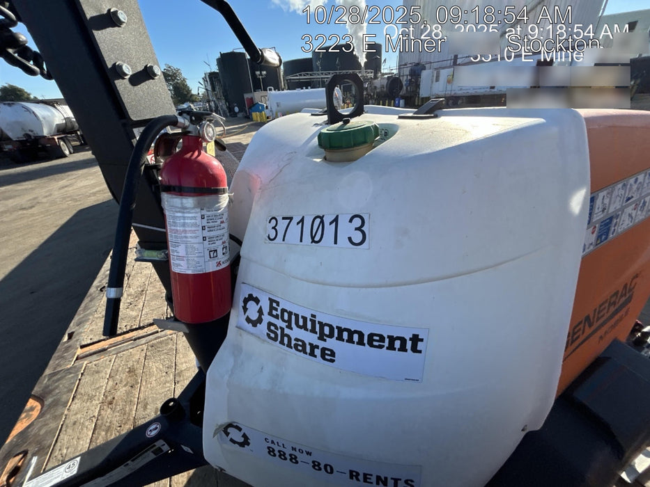 2023 Generac MLT2 Diesel, Flex Switch 120V Input, Powerzone Controller, 
(4) 320W LED Lights, 4kW Generator, 39.9 Gal Fuel Tank, 2" Ball, T3