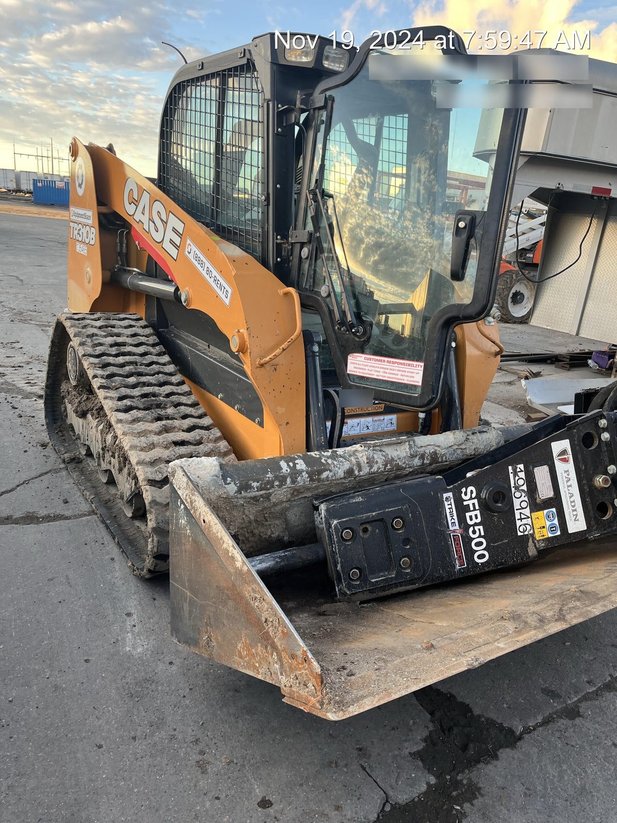 2021 CASE TR310B