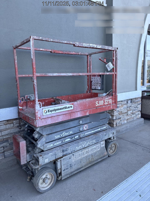 2017 Skyjack SJIII-3219 Skyjack SJ3219 w/Trojan Battery Set, Extended Warranty 5yr/5k hr