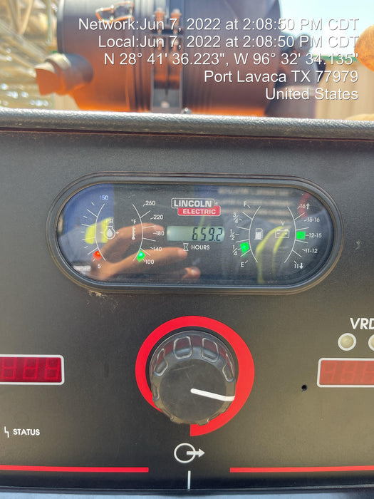 2021 Lincoln Electric Vantage 549X Ready Pak 3, ORANGE (includes trailer, cable rack, fender light kit)