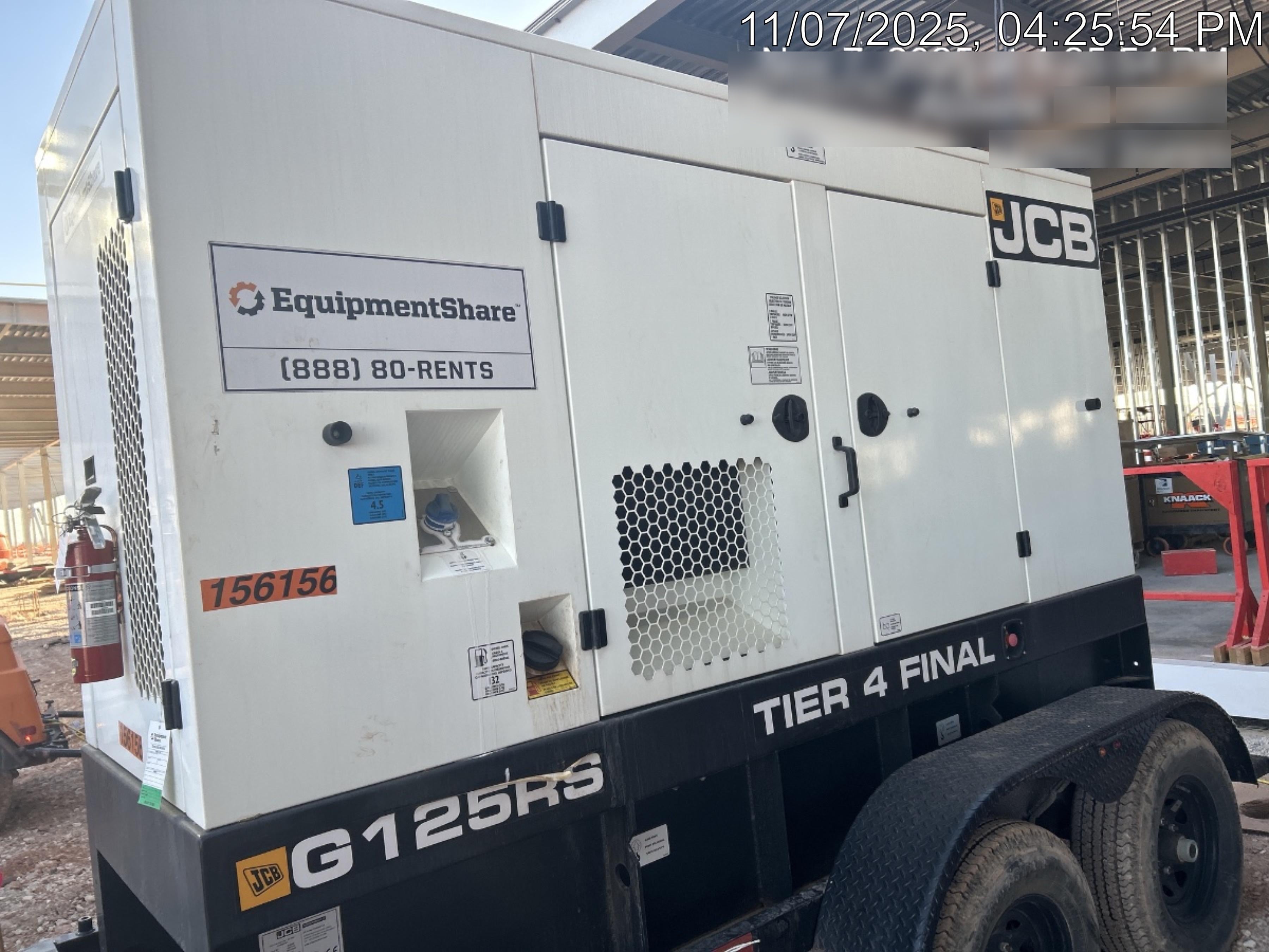 2021 JCB G125RST4F