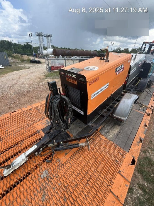 2022 Lincoln Electric LE400 Kubota V1505, Trlr, Cable Rack, Light Kit, ES Decals, T3