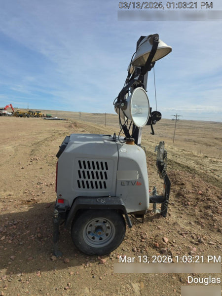 2019 Wacker Neuson LTV6L-MH Wacker Neuson LTV6L Mobile Light Tower w/Fuel Level Sensor Installed