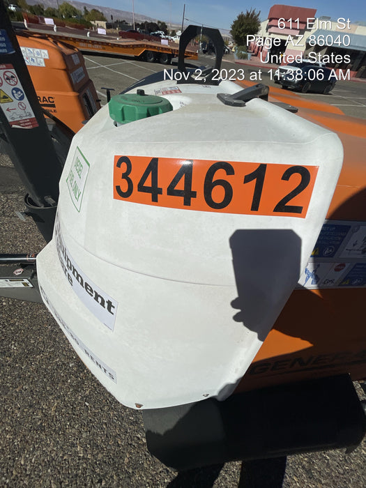 2023 Generac MLT2 Diesel, Flex Switch 120V Input, Powerzone Controller, (4) 320W LED Lights, 4kW Generator, 39.9 Gal Fuel Tank, 2" Ball, T3