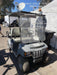 2022 Club Car CA100E Canopy, Fold down Windshield, Beacon, Back up Alarm, All-Trail Trials, HD 8 V Batteries, Trailer Hitch and Ball