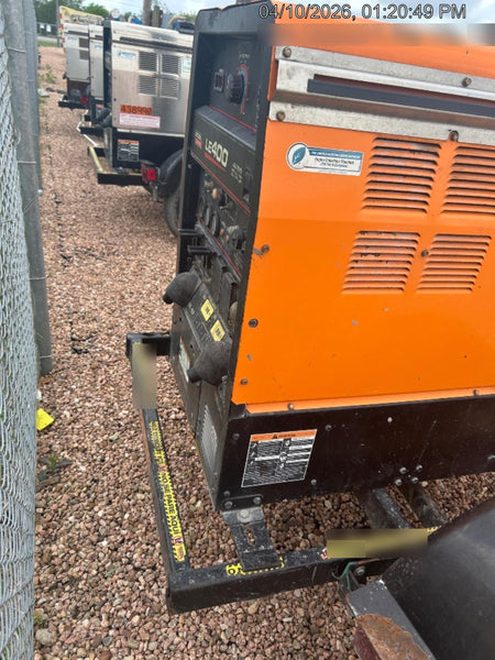 2022 Lincoln Electric LE400 Kubota V1505, Trlr, Cable Rack, Light Kit, ES Decals, T3