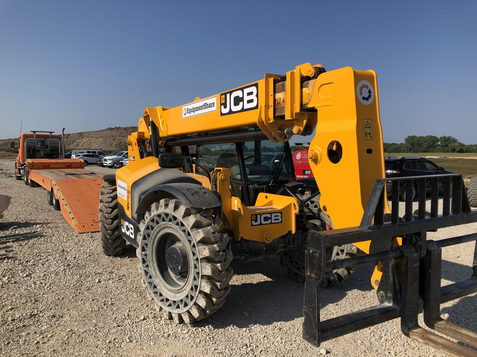 2020 JCB 509-42 Cab/Heat/Air, Solid Tires, Work Lights, Beacon, Aux Hydraulics, Back up Alarm, Lifting Eye, ES Decals